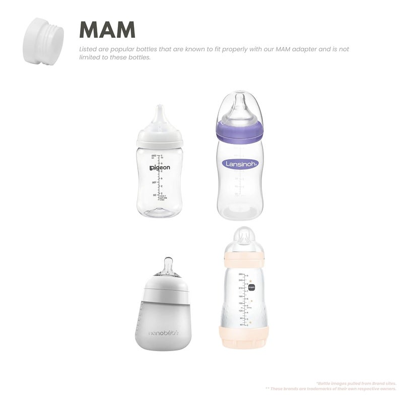 Baby's Brew Portable Bottle Warmer Pro - Milk Warmers for Breastmilk or Formula, Leak-Proof Design, Travel-Friendly, Cordless, Battery-Powered, 8-12 Hour Battery Life (Warmer + MAM Adapter) - Image 4